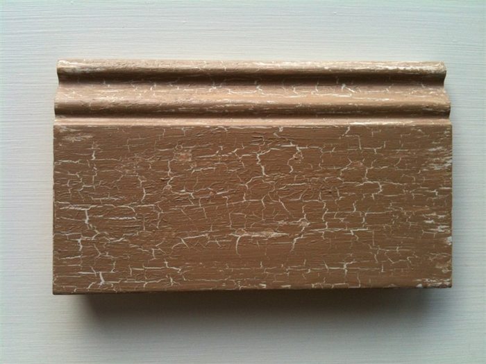 Musterbrett: Terrakotta, Craquelé